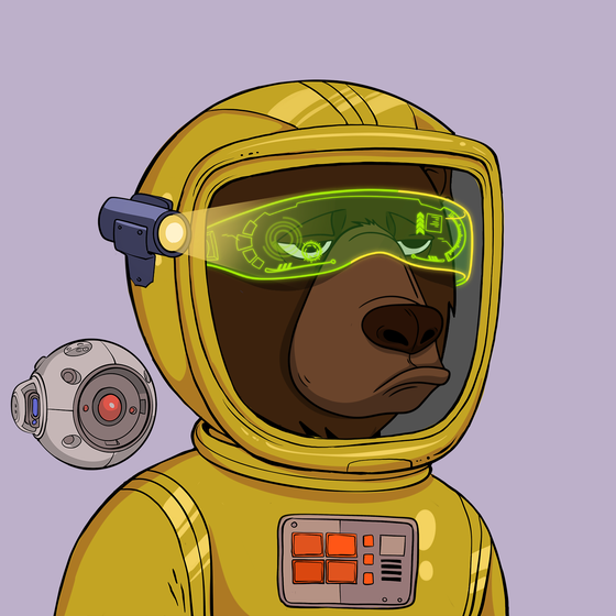 Okay Space Bear #4637