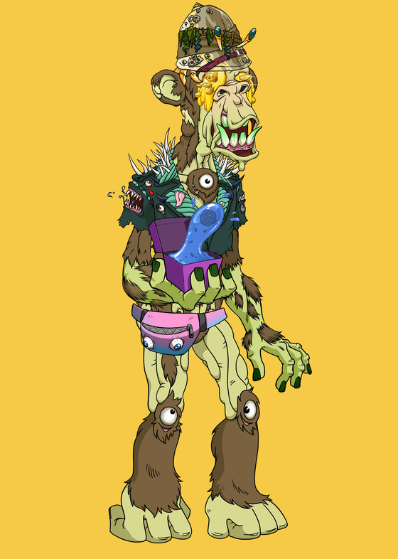 Full Body Mutant #734