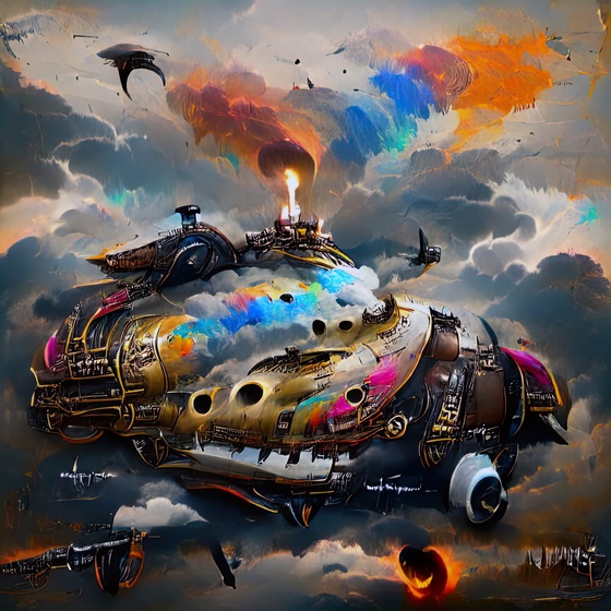 Outerspace Steampunk 65/501