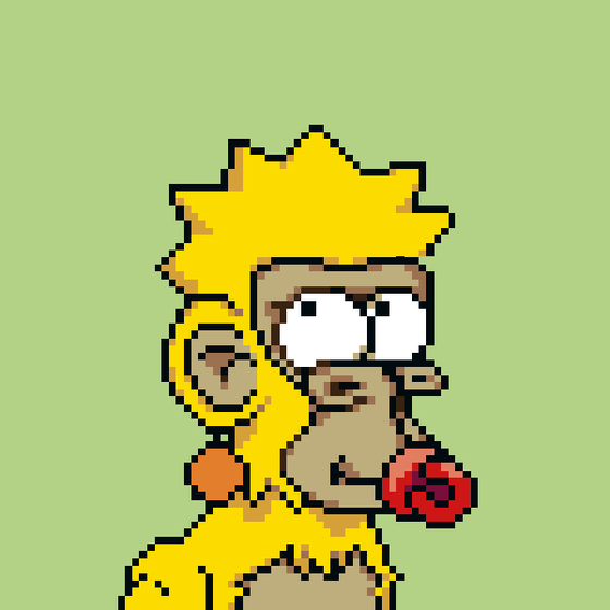 Pixel Simp Ape YC #7924