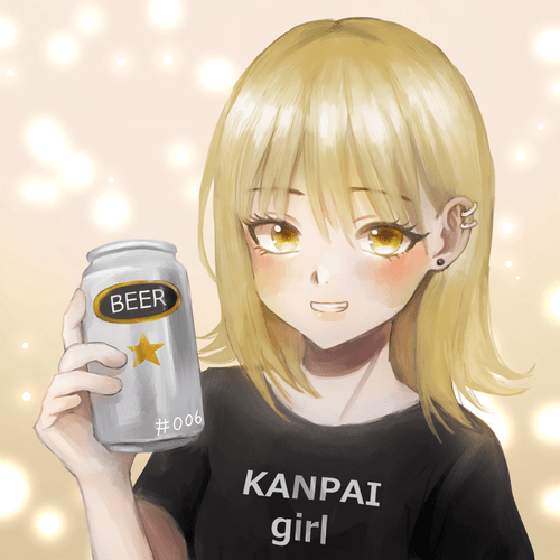 Kanpai Girl NFT #006