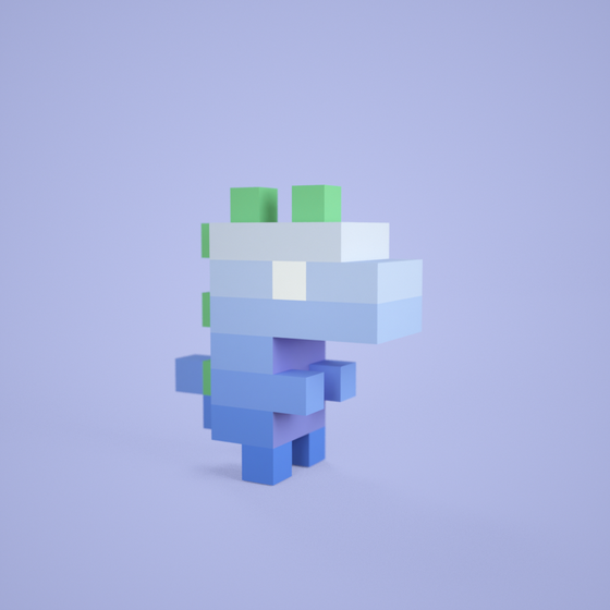 3D tiny dino #0696