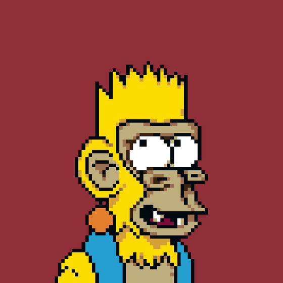 Pixel Simp Ape YC #2729