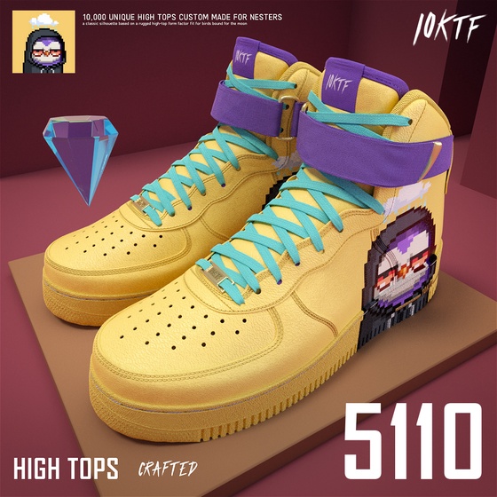Moonbird High Tops #5110