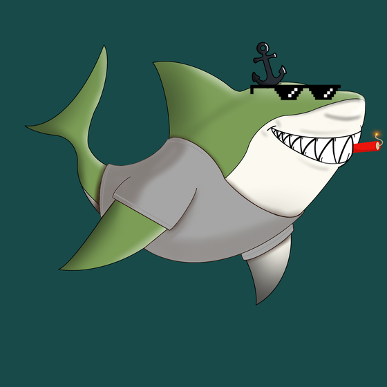 Wavy Shark #4098