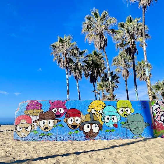 Homie Beach Party (Street Art)