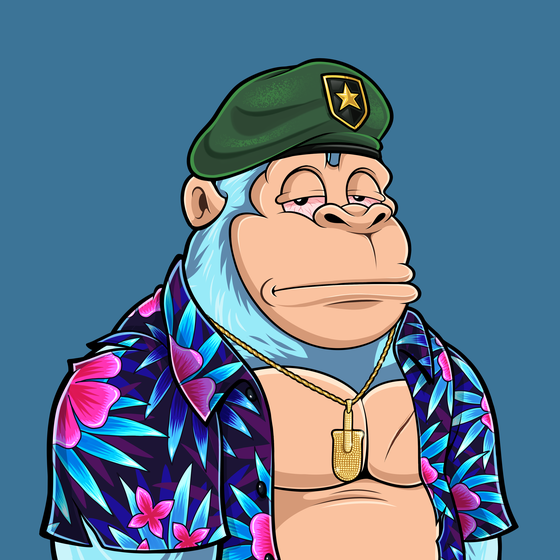 Smokin' Gorilla #6807