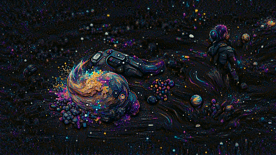 BRILLIANT DEAD PLANET GALAXY