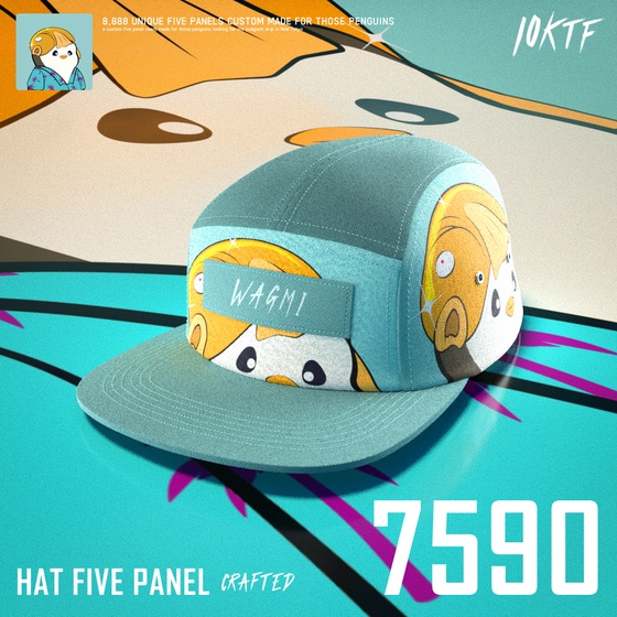 Pudgy Five Panel #7590