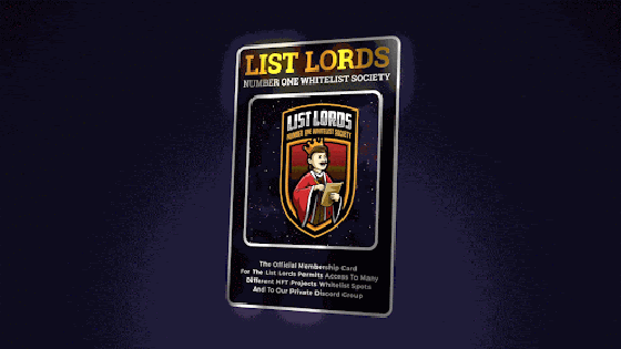 List Lords Membership Pass