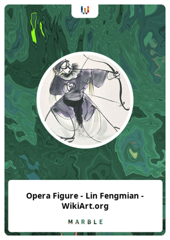 Opera Figure - Lin Fengmian - WikiArt.org