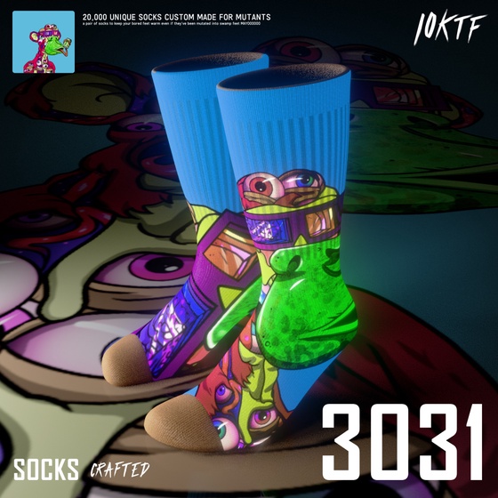 Mutant Crew Socks #3031