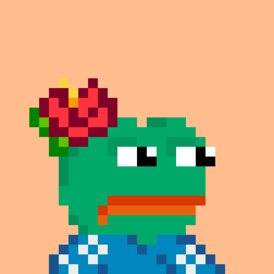 Rare Pixel Pepe #2605