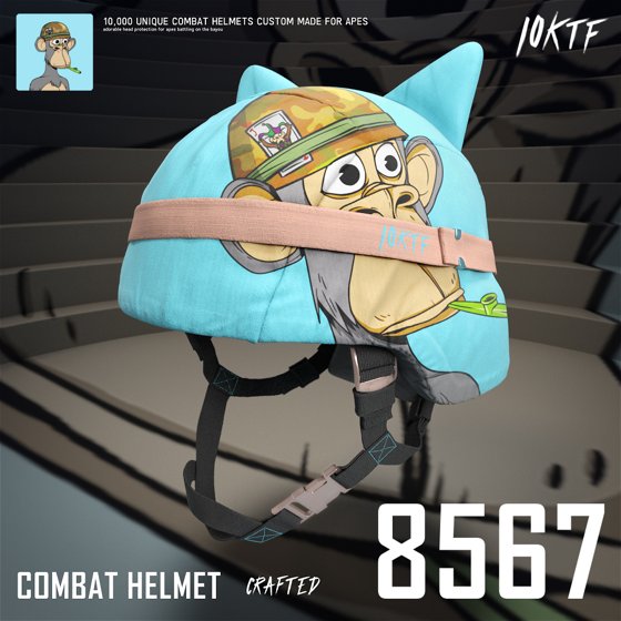 Ape Combat Helmet #8567