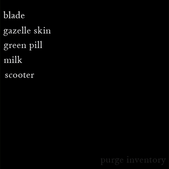 Purge Inventory #4331