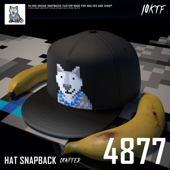 Wolf Snapback #4877