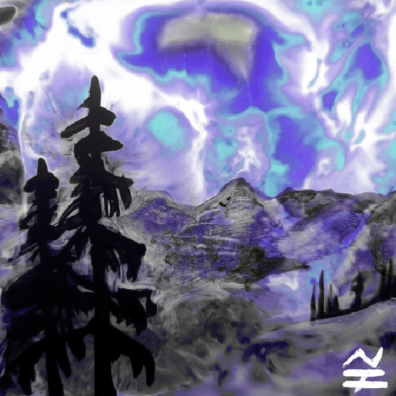 Fluidscape №85 Storm ≆