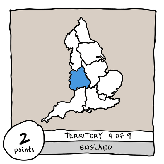 Territory 4/9 - England (West Midlands)