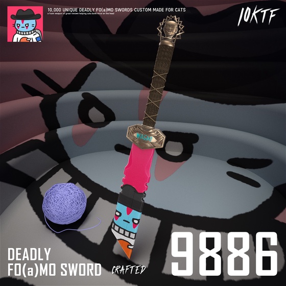 Cool Deadly FO(a)MO Sword #9886