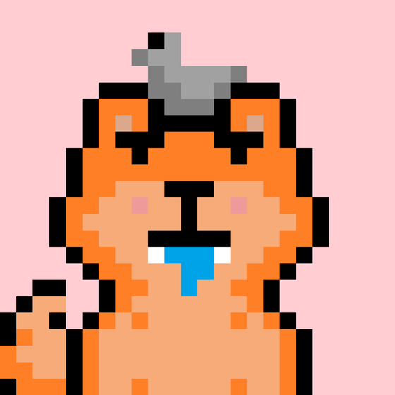 Pixelated Shiba Inu #4091