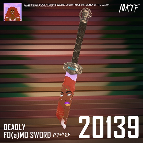 Galaxy Deadly FO(a)MO Sword #20139