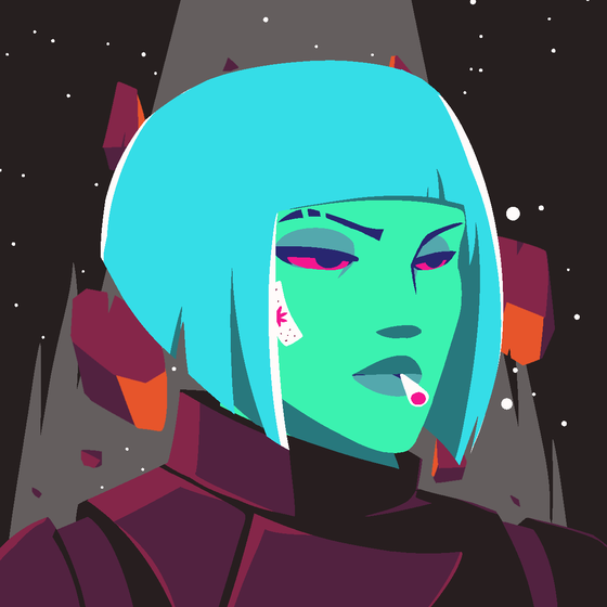 Space Cadet Selene Brokensword