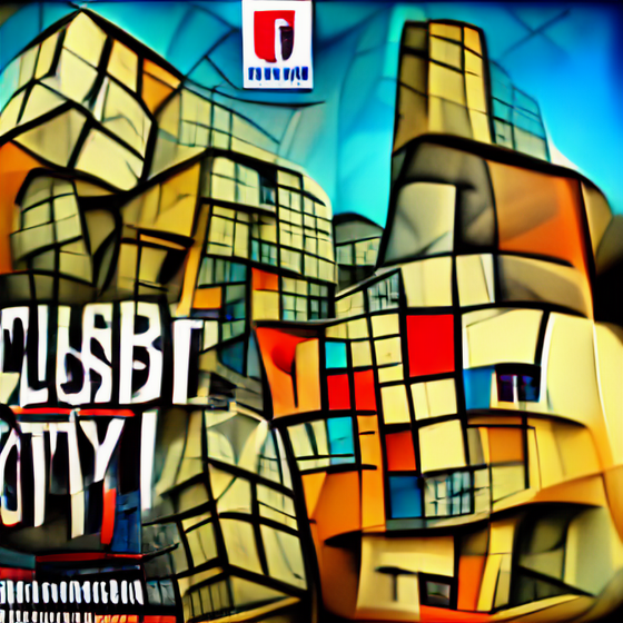 Cubist City 7