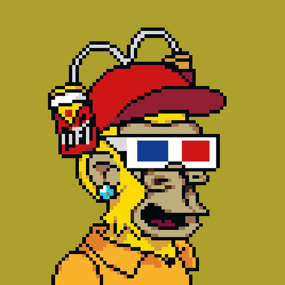 Pixel Simp Ape YC #8181