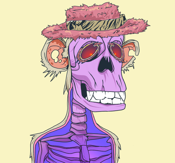 Skull APE YachtClub#4196