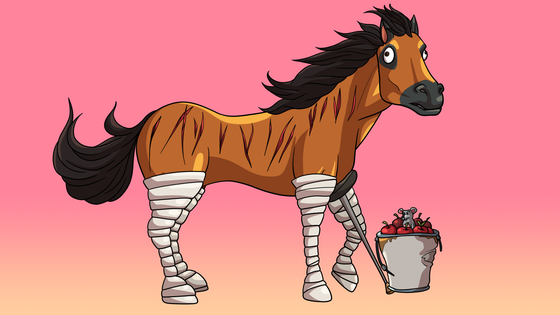 Glue Factory Horse #4738