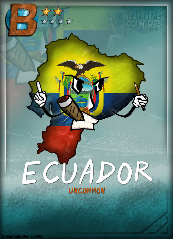 Weaponized Countries #3735 Ecuador