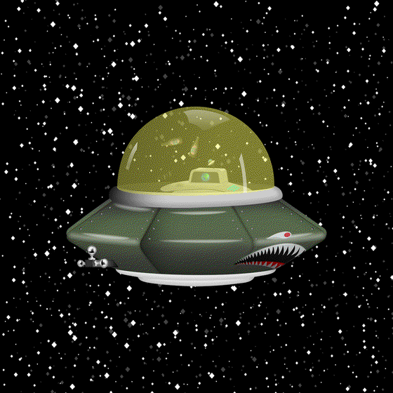 Alien UFO 979