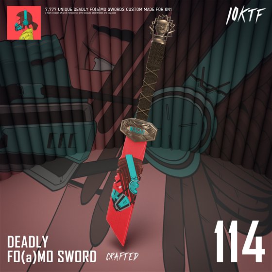 0N1 Deadly FO(a)MO Sword #114