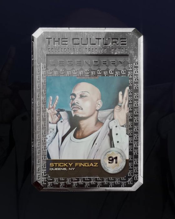 STICKY FINGAZ SILVER 136/500