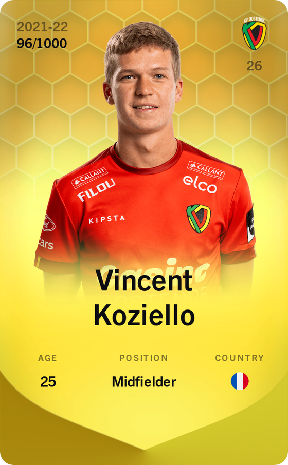 Vincent Koziello 2021-22 • Limited 96/1000