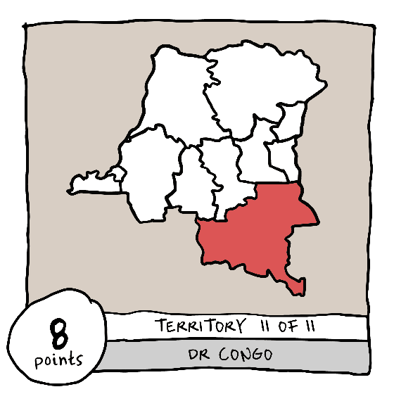 Territory 11/11 - DR Congo (Katanga)