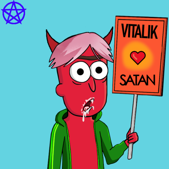 Satan Loves NFTees #4693