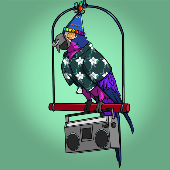 Proper Parrot Tree Club #9733