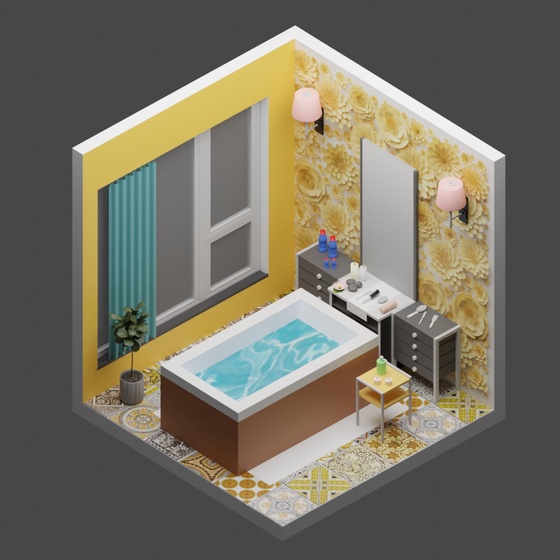 3D Room #3247