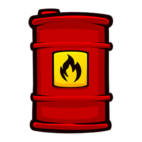 Flammable Barrel