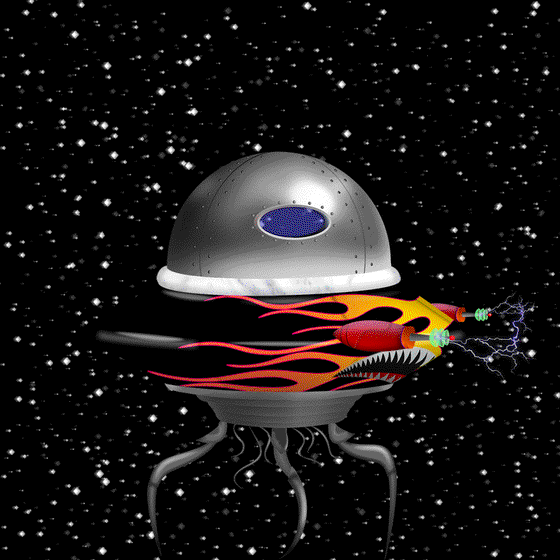 Alien UFO 3689