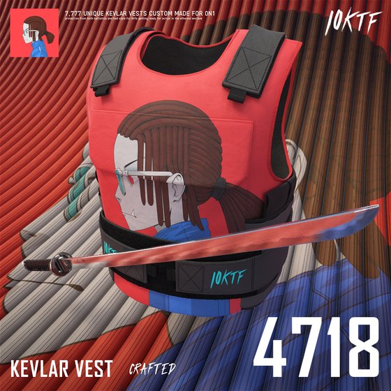 0N1 Kevlar Vest #4718