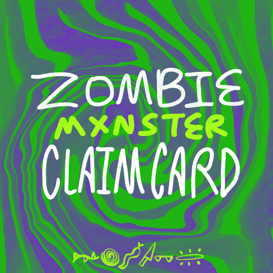 Zombie Claim Card 2