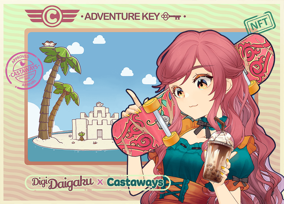 DigiDaigaku Genesis Adventure Key Castaways #499 - Tamara