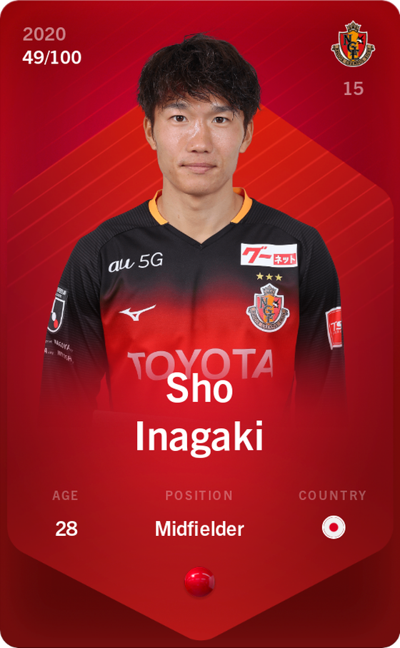 Sho Inagaki 2020-21 • Rare 49/100