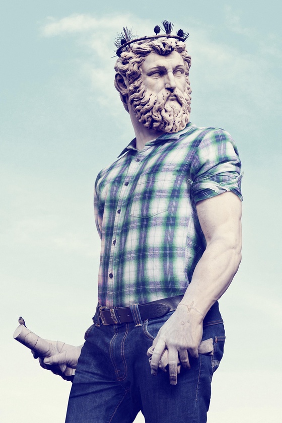 Hipster in Stone XI - Poseidon #1/5