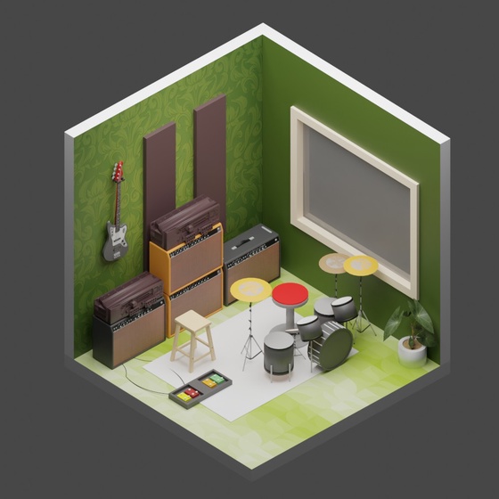 3D Room #4218