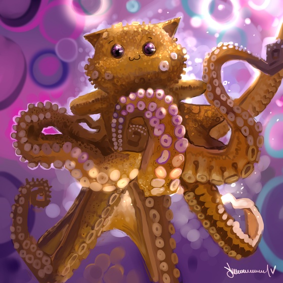 Mochi octopus