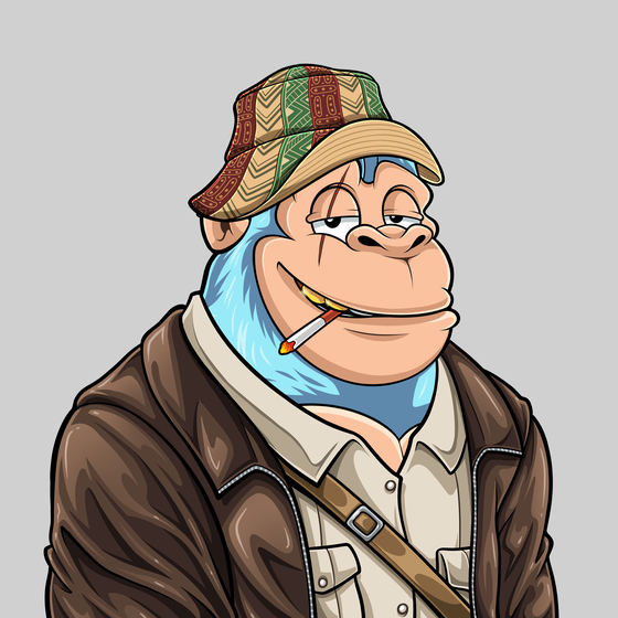 Smokin' Gorilla #6690