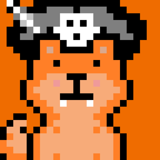 Pixelated Shiba Inu #3319